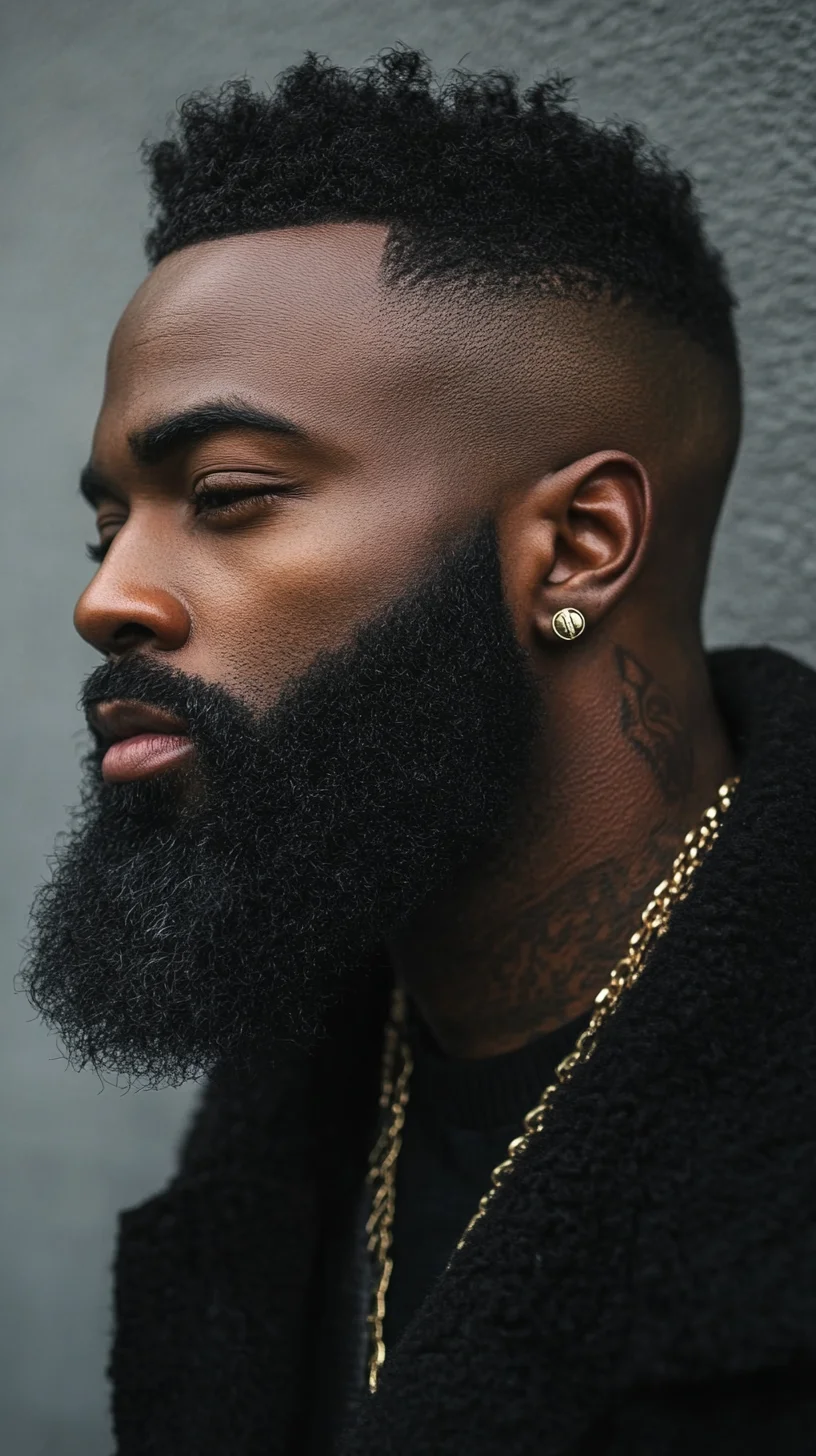 The Bold Full Beard: A Masterclass in Masculine Elegance
