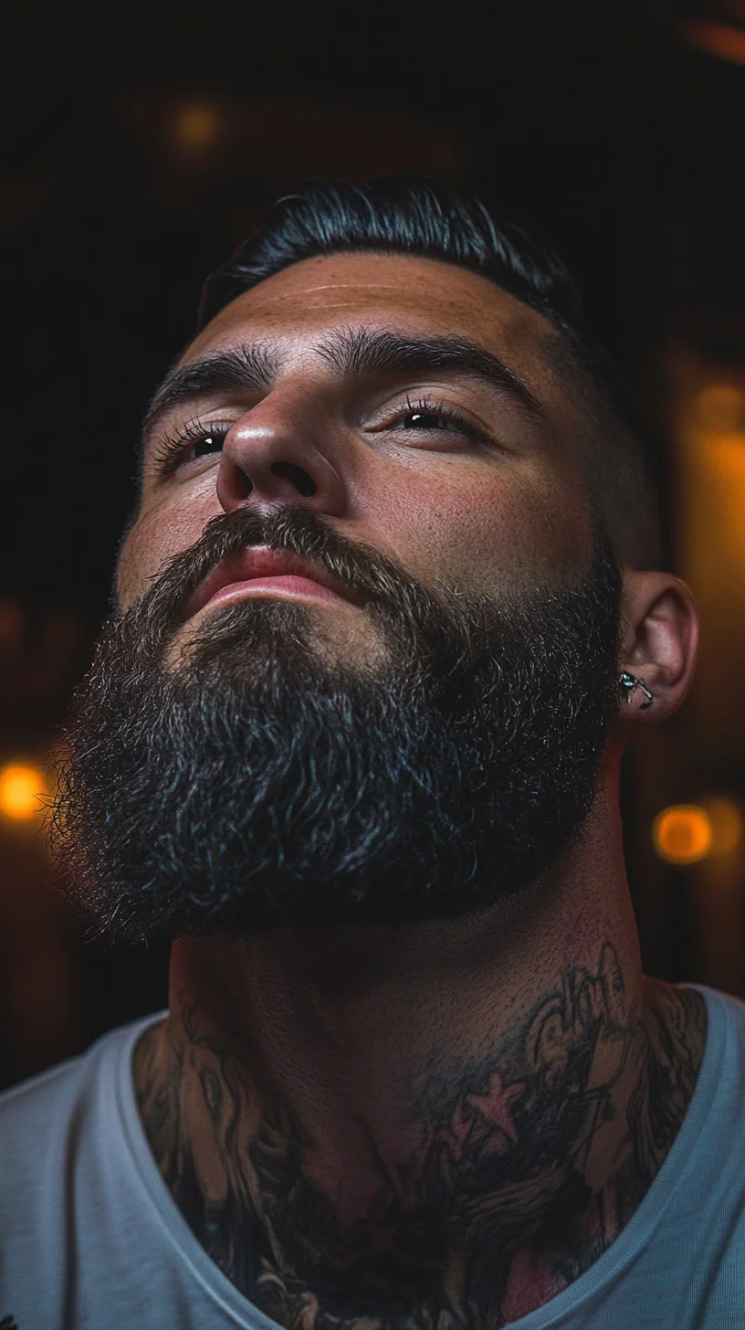 The Bold Full Beard: A Statement of Confidence and Style