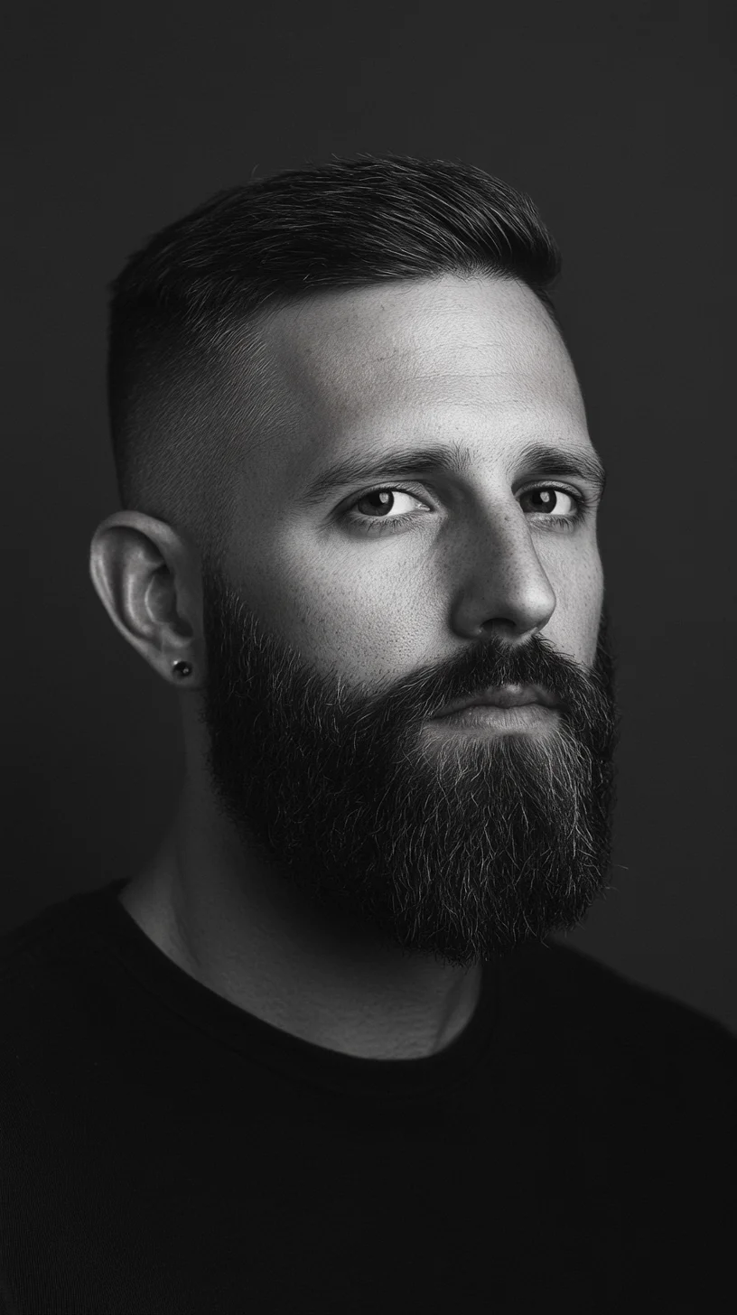 The Bold Full Beard: A Timeless Statement of Masculine Elegance