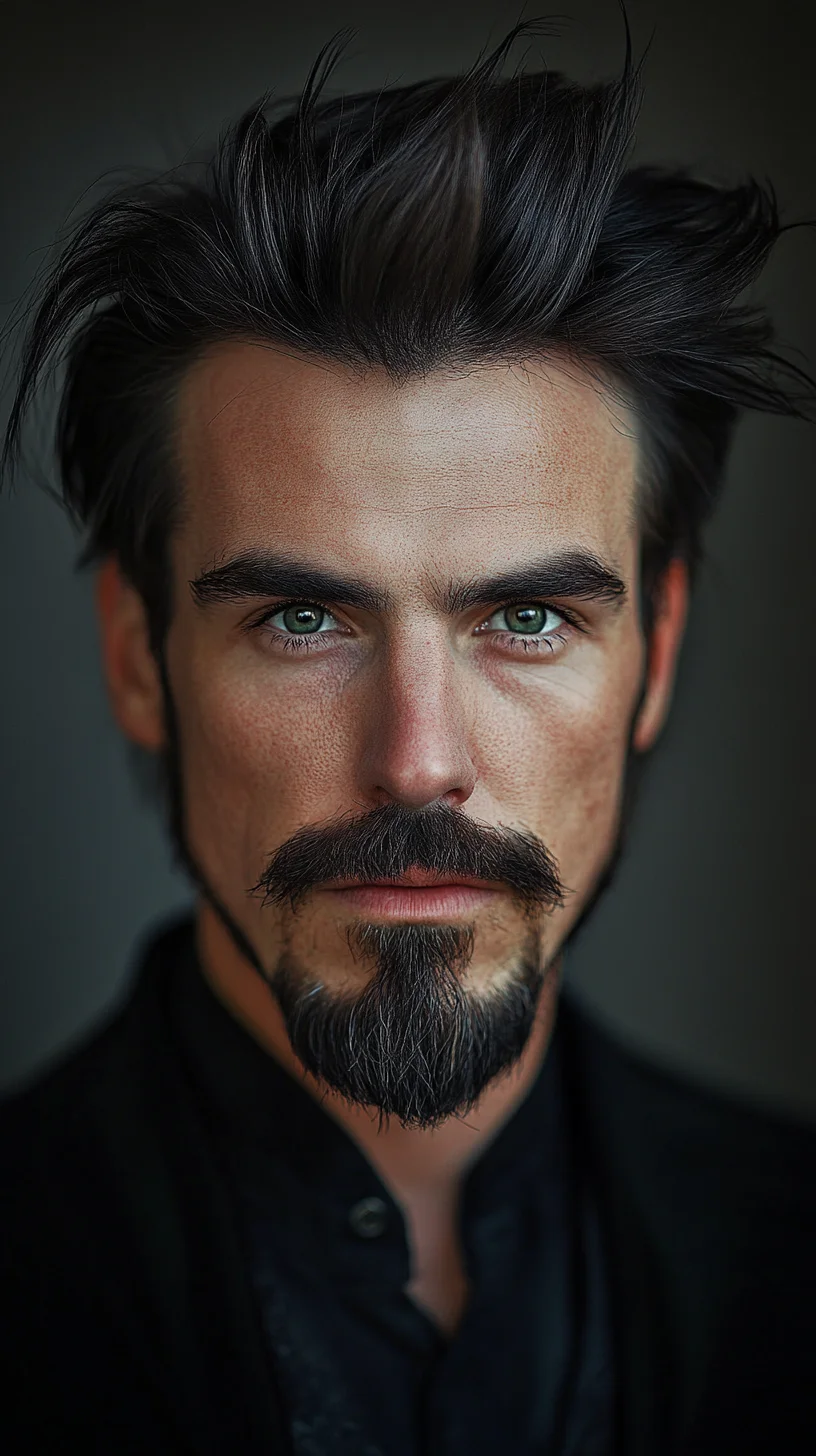 The Bold Statement: Sculpted Beard with Defined Cheek Lines