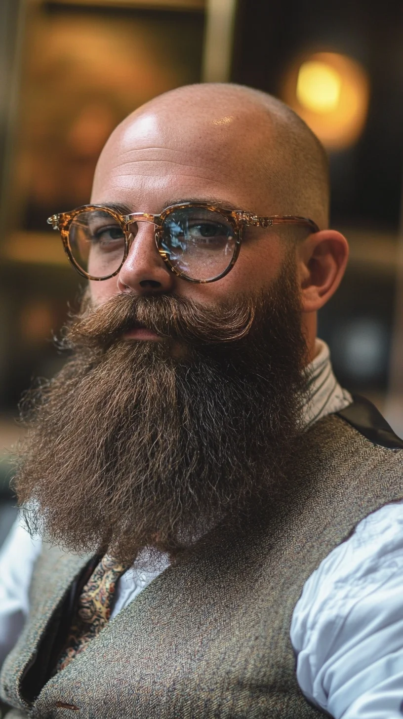 The Dapper Lumberjack: Master the Art of the Full Majestic Beard