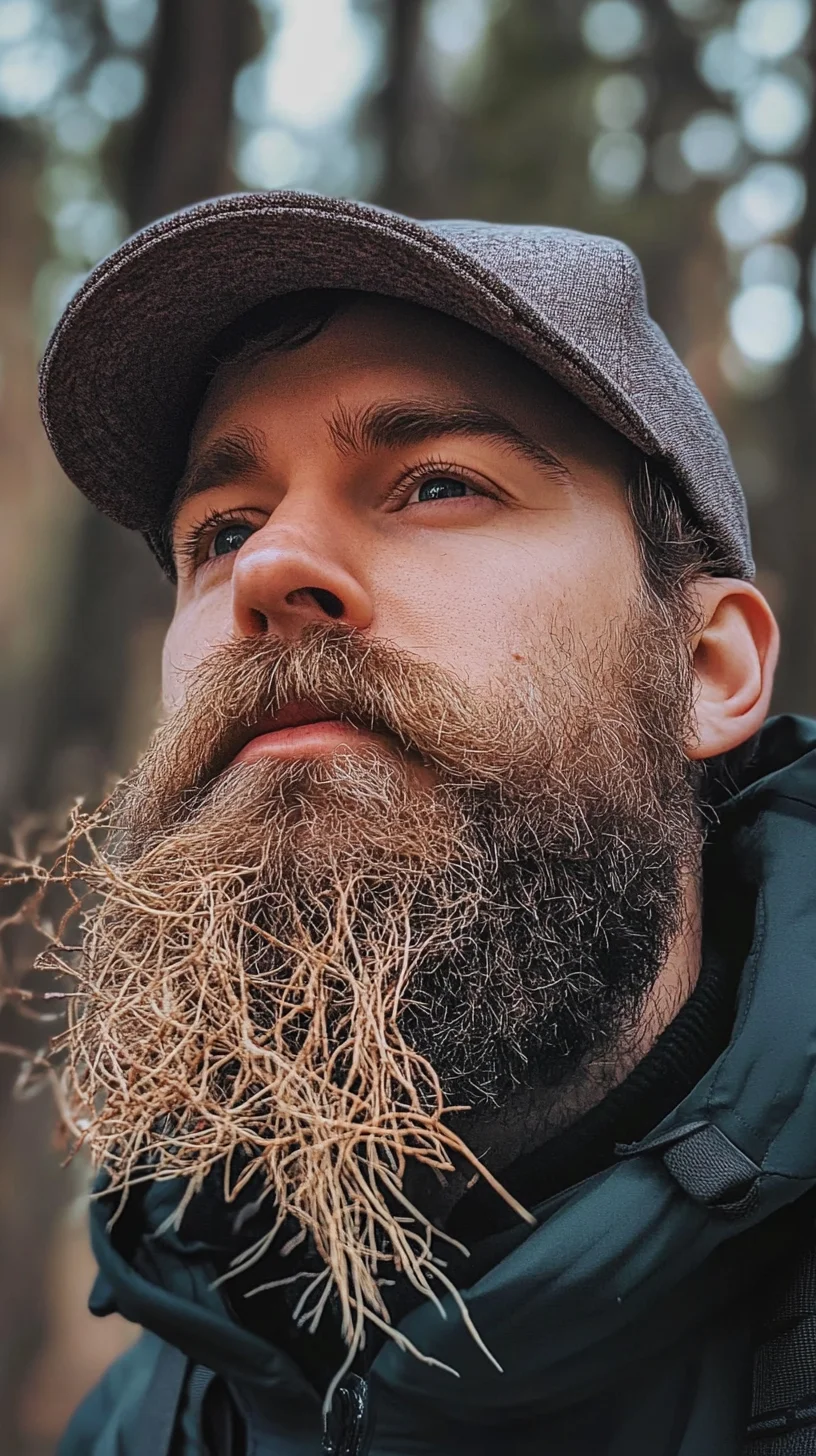 The Distinctive Wild Beard: Bold Volume with Textured Depth