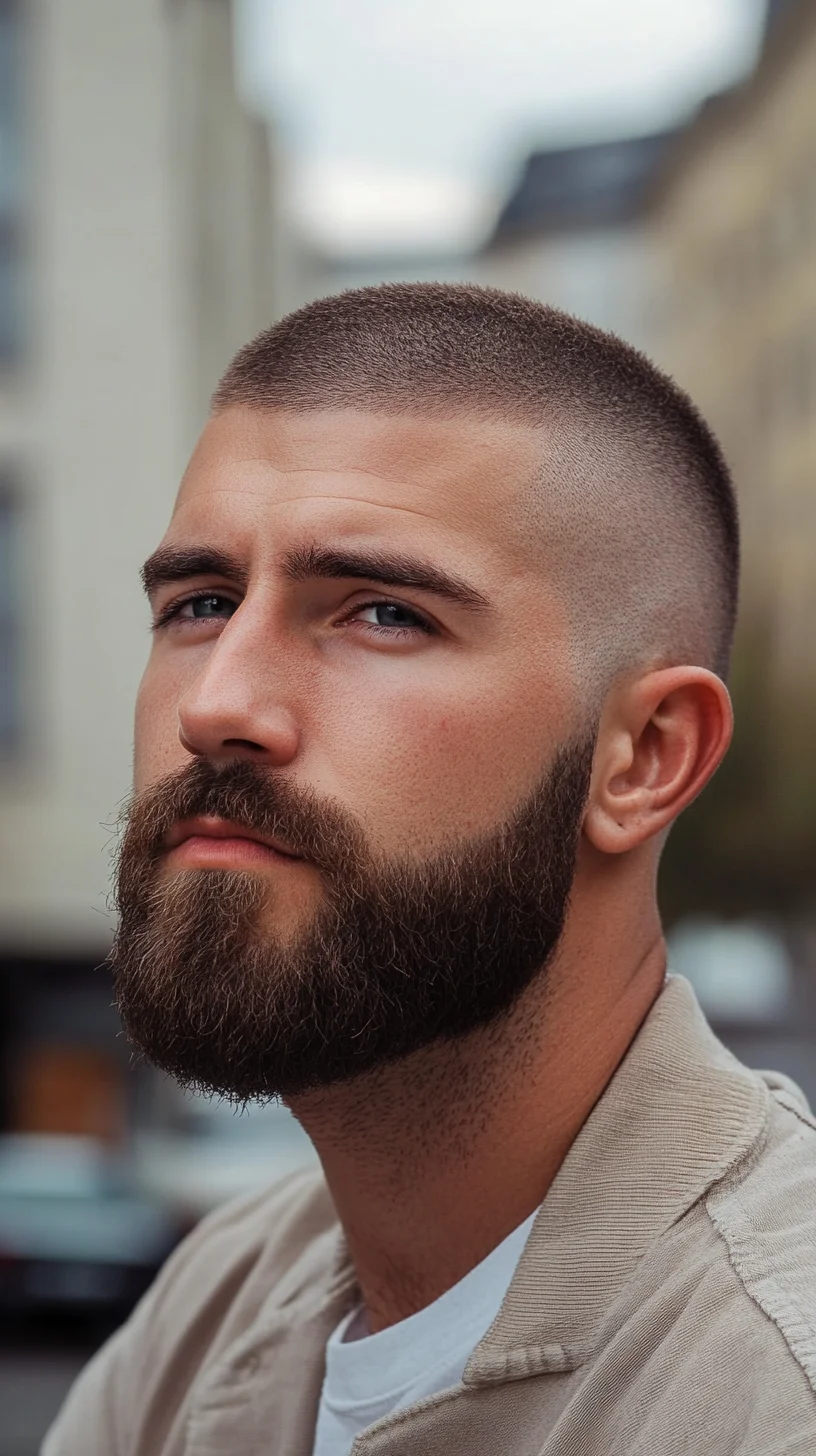 The Impressive Stubble Fade: Where Sophistication Meets Rugged Charm