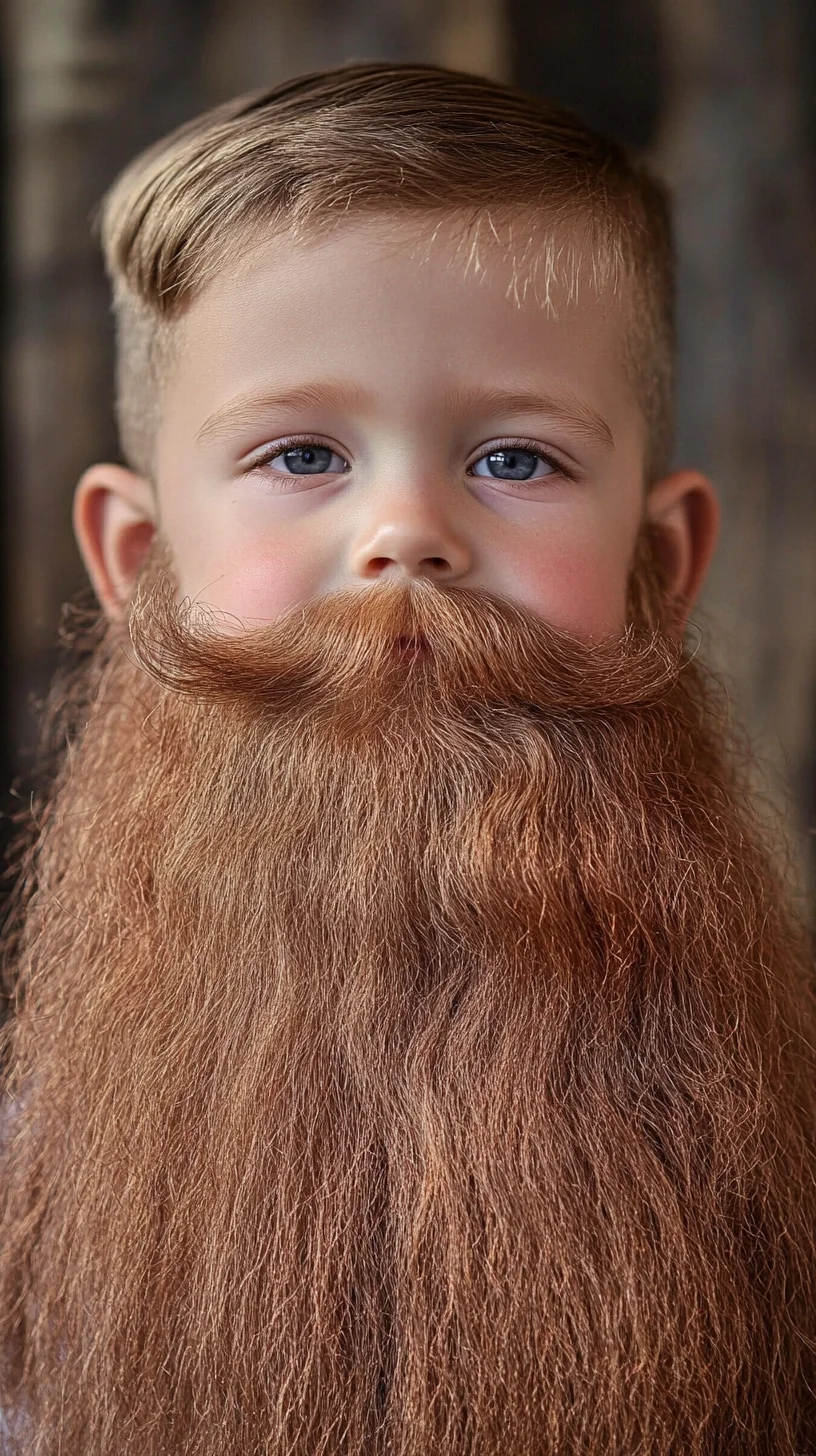 The Majestic Full Beard: Bold and Vintage Charm for All Ages