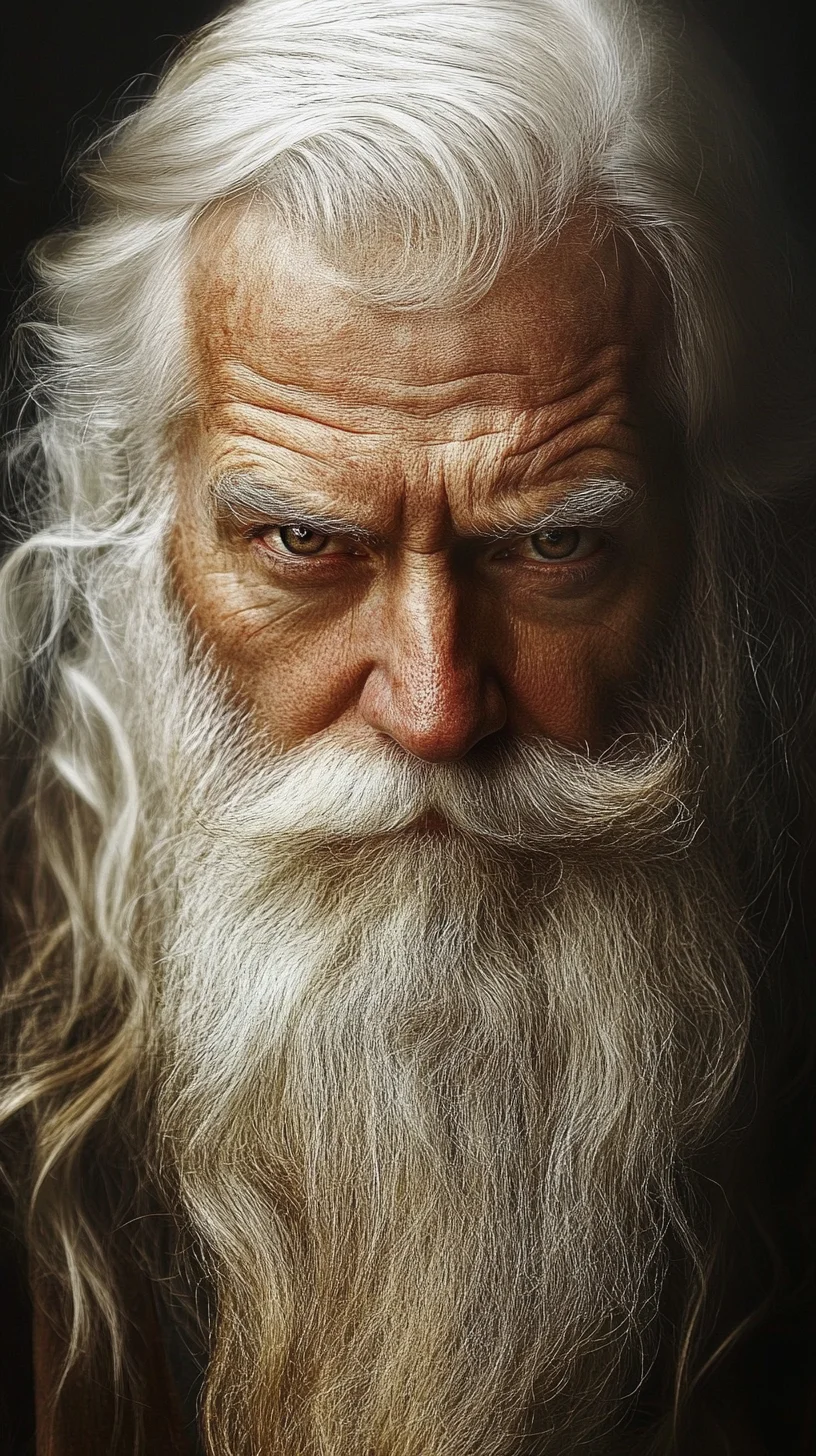 The Majestic Long White Beard: A Timeless Statement of Wisdom and Style