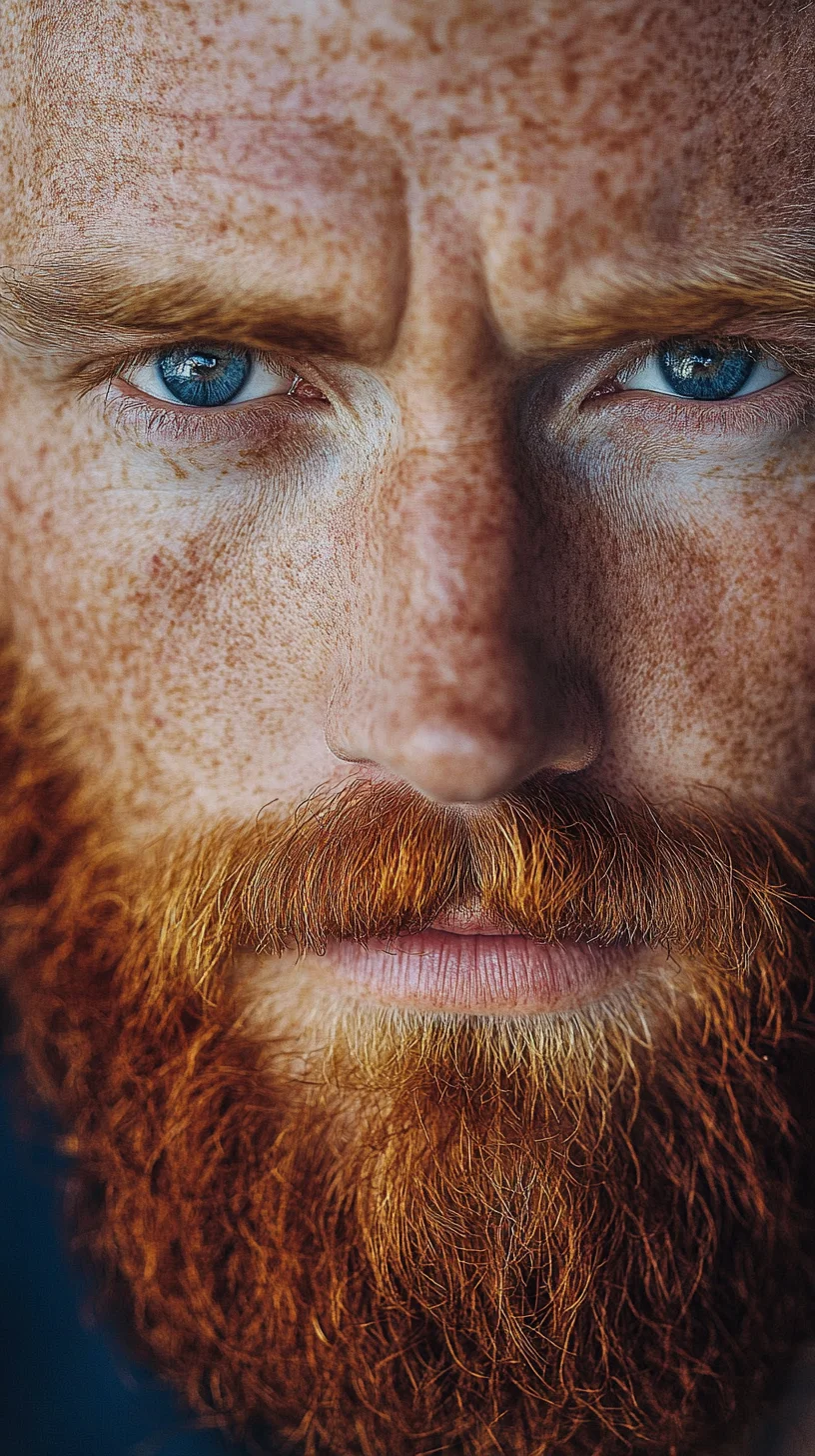 The Majestic Red Full Beard: A Statement of Strength and Distinction