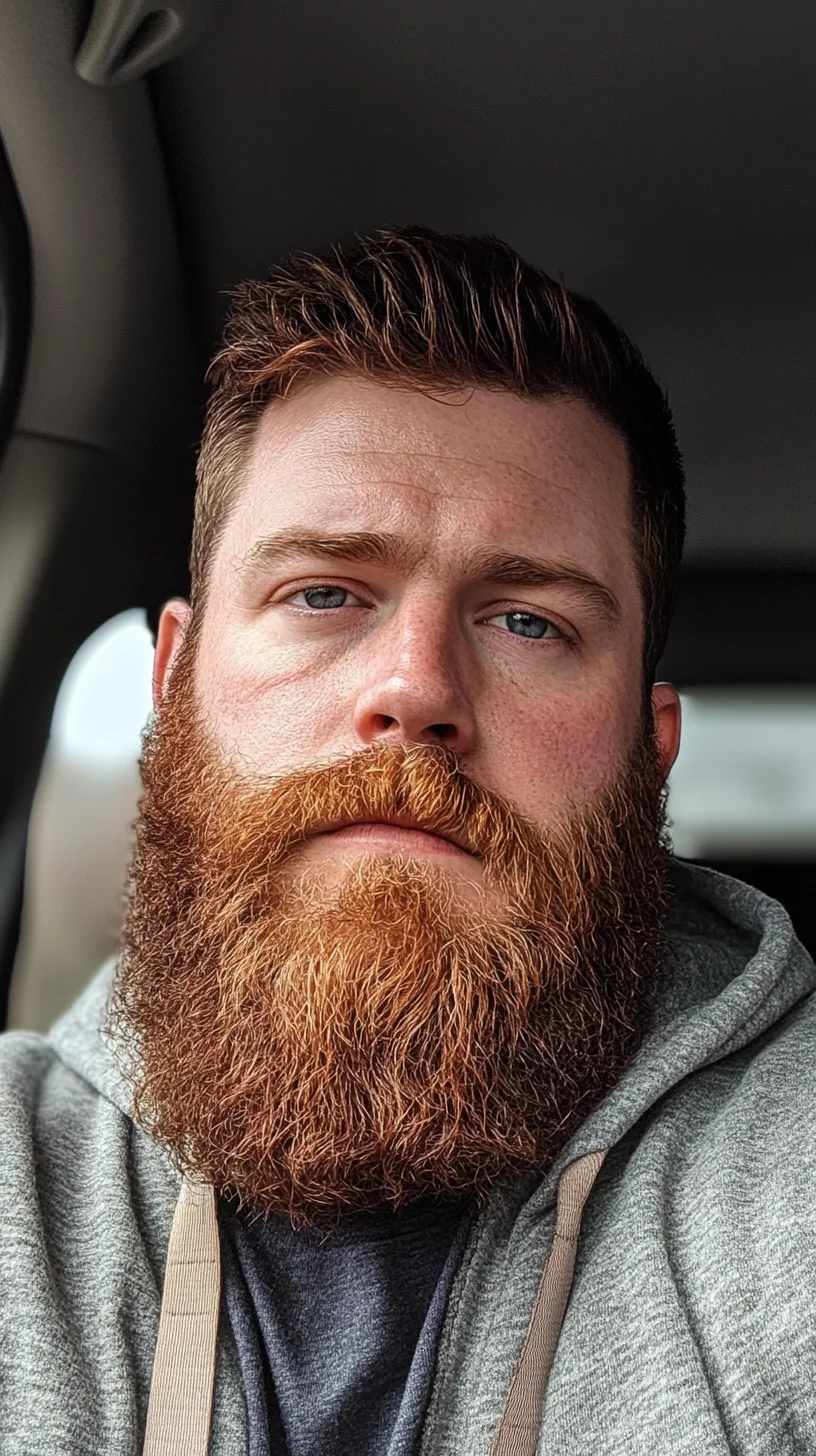 The Rugged Refinement: Embrace Fullness with the Perfect Rustic Beard