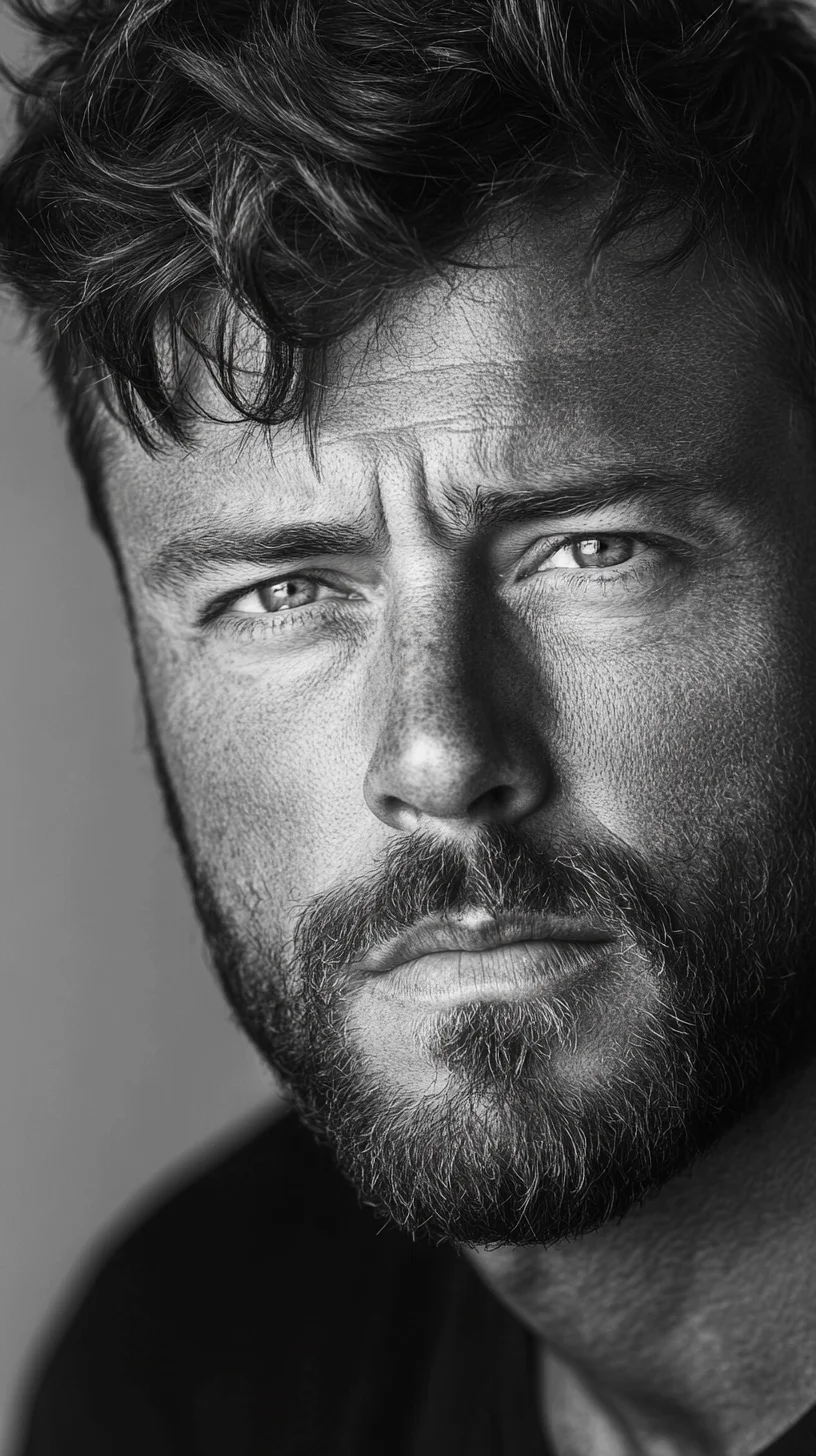 The Rugged Sophistication of the Short Textured Beard