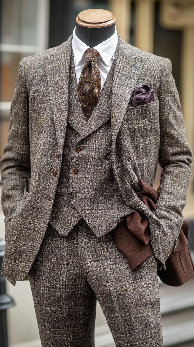 Timeless Elegance: Embrace the Distinctive Charm of Tailored Tweed Suits