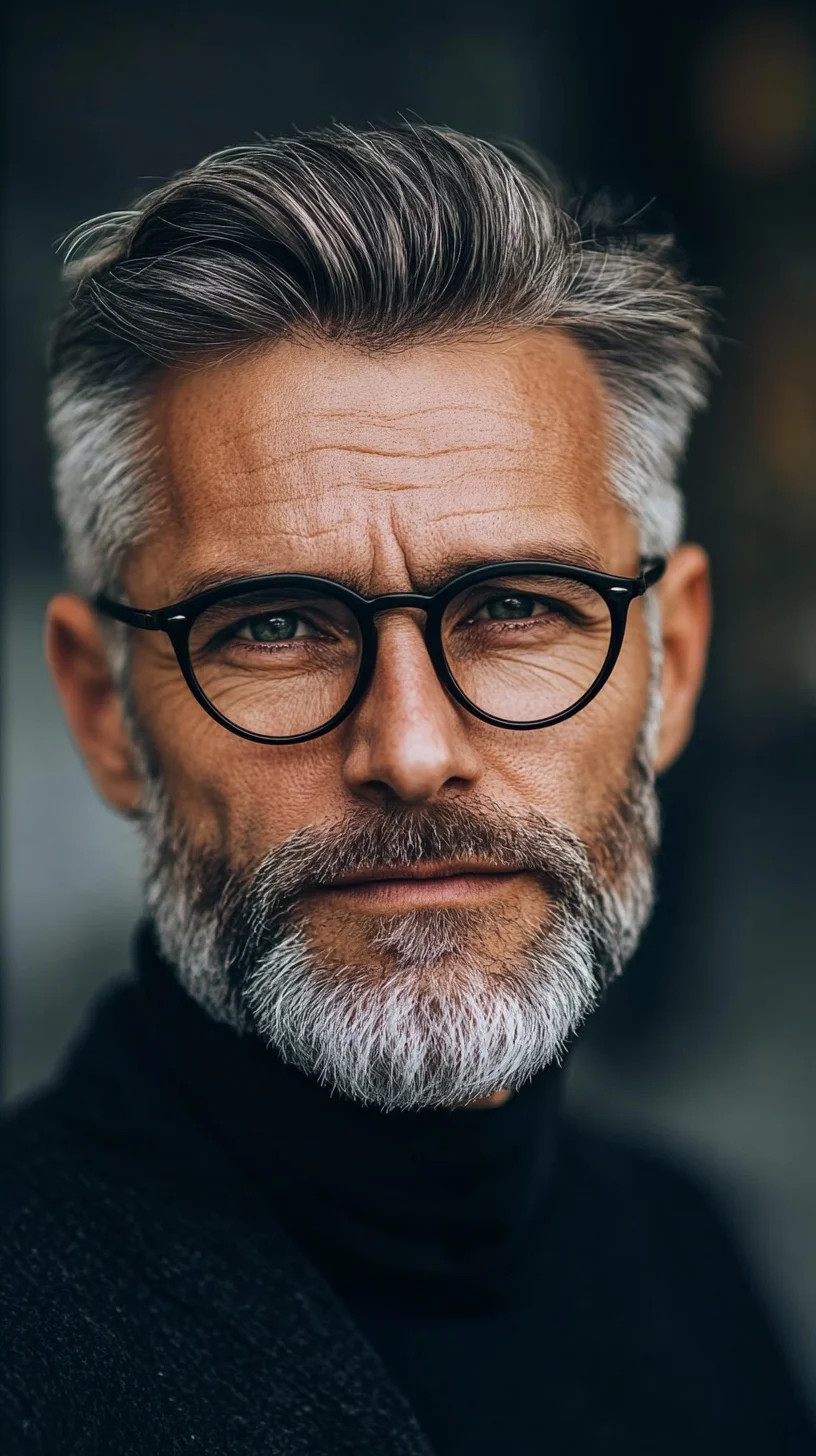 Timeless Elegance: Embrace Your Silver Fox Style with Confidence