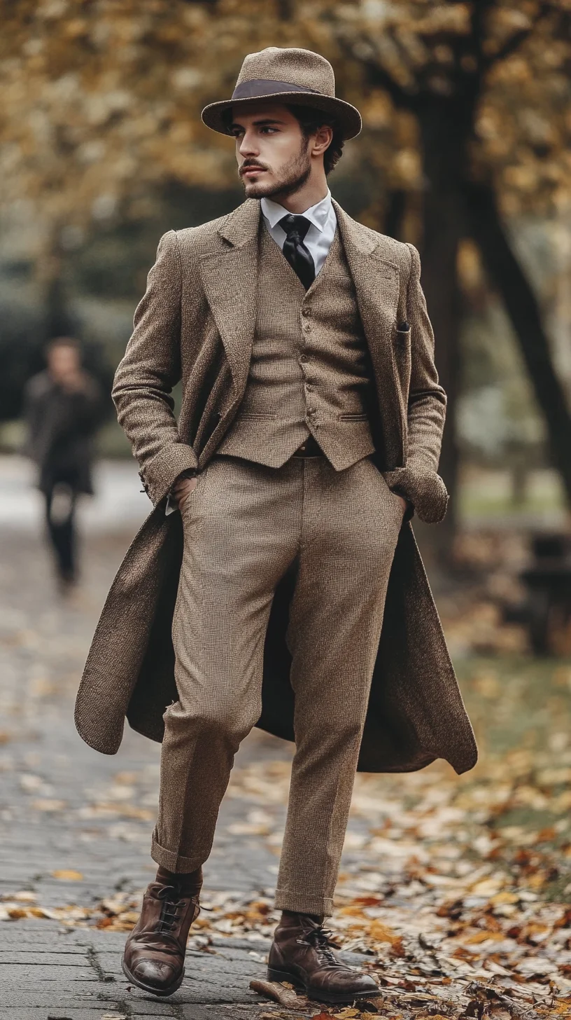 Timeless Elegance: Mastering the Art of Classic Brown Suits