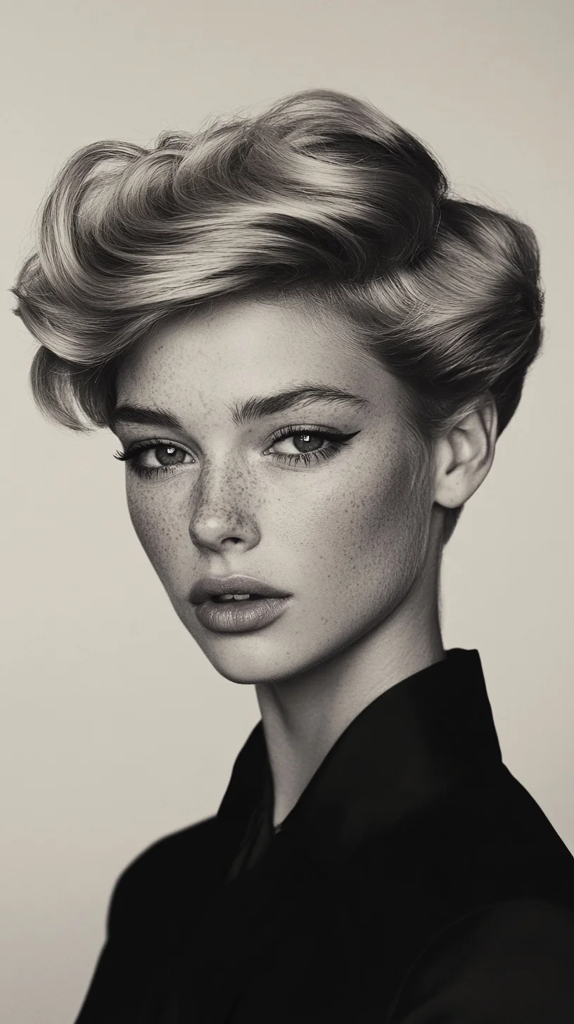 Timeless Elegance: The Vintage-Inspired Modern Waves Hairstyle