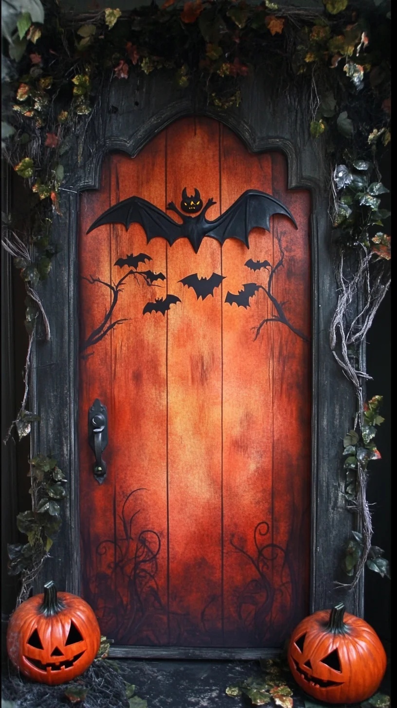 Transform Your Entryway with Spooky Elegance: Halloween Decor at Its Best
