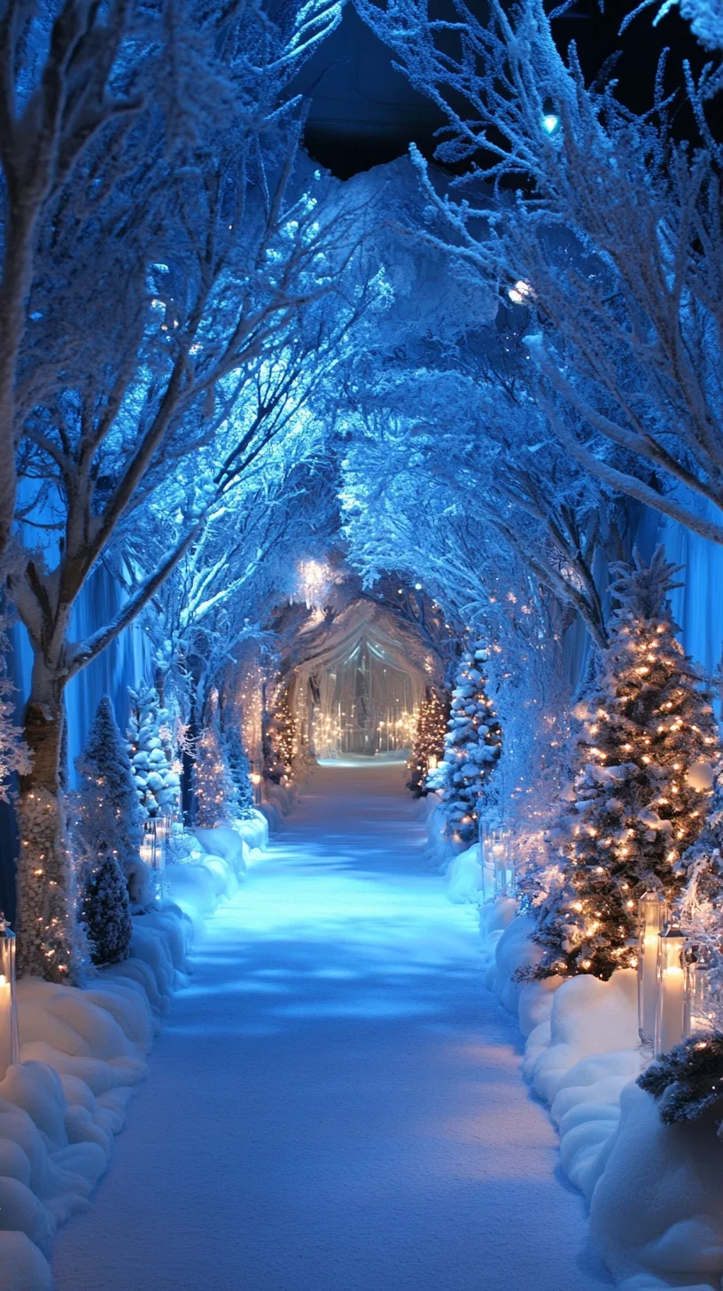 Transform Your Space into a Winter Wonderland with Enchanting Blue Decor