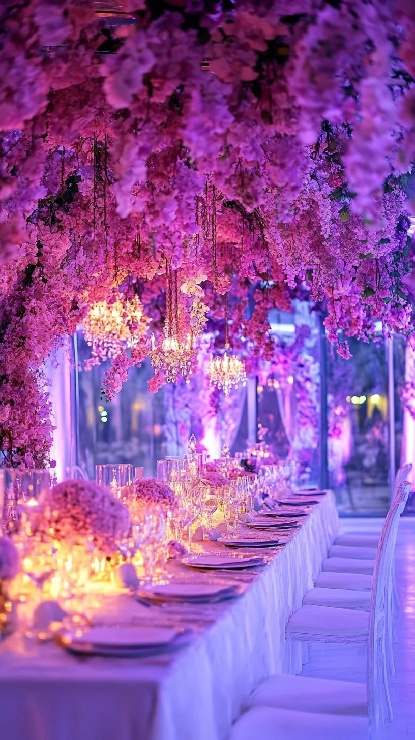 Transform Your Space with Elegant Floral Canopy Décor for Dreamy Ambiances
