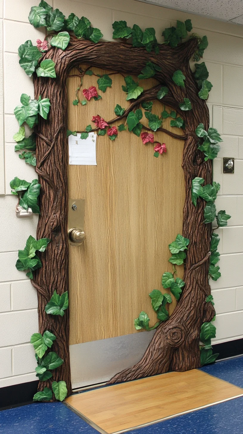 Transform Your Space with Nature-Inspired Door Decor