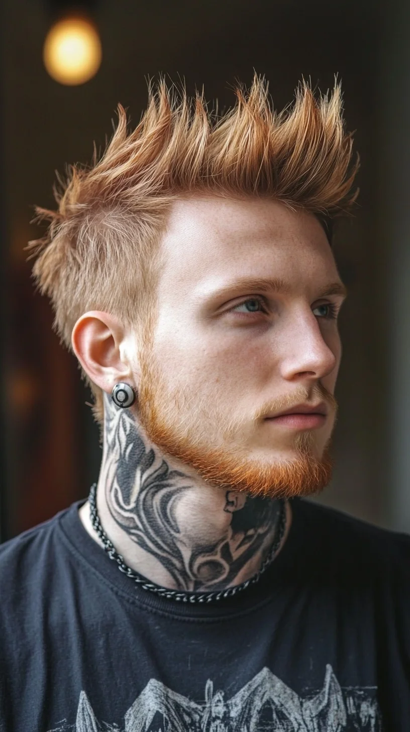 Trendsetting Spiky Styles: Edgy Hair for the Bold and Daring