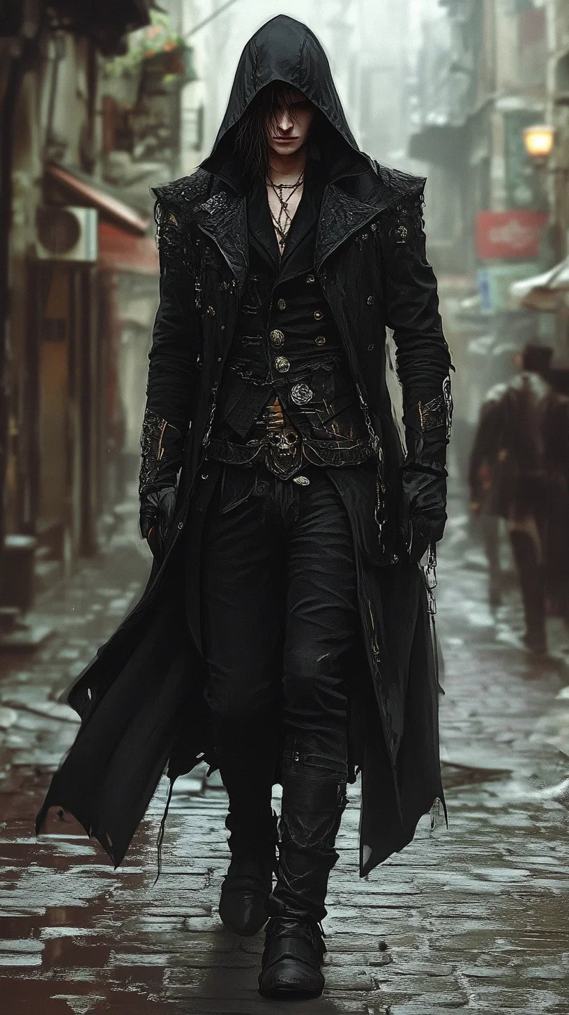 Unleash Your Inner Antihero with Dark, Edgy Men’s Style