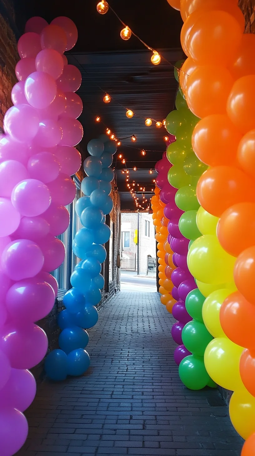 Vibrant Balloon Arches: The Ultimate Playful Touch for Any Celebration
