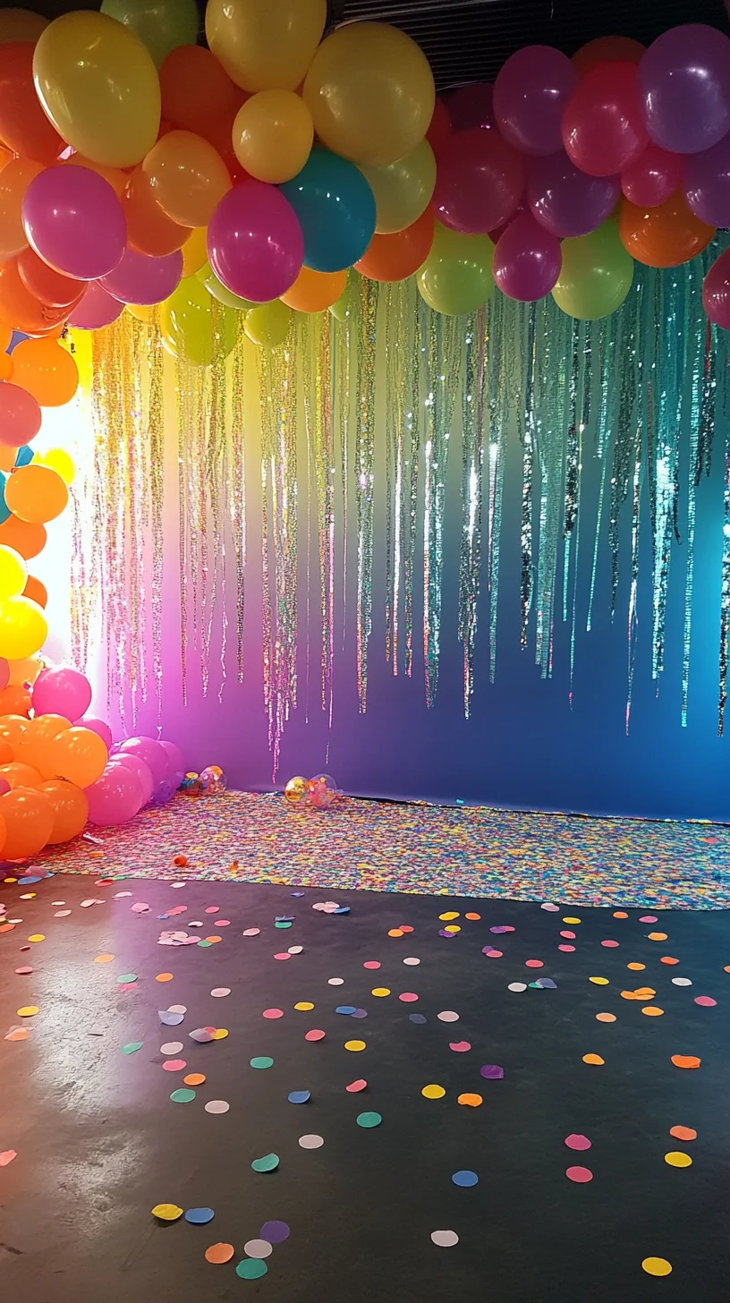 Vibrant Balloon Bliss: Transform Your Space with Colorful Decor