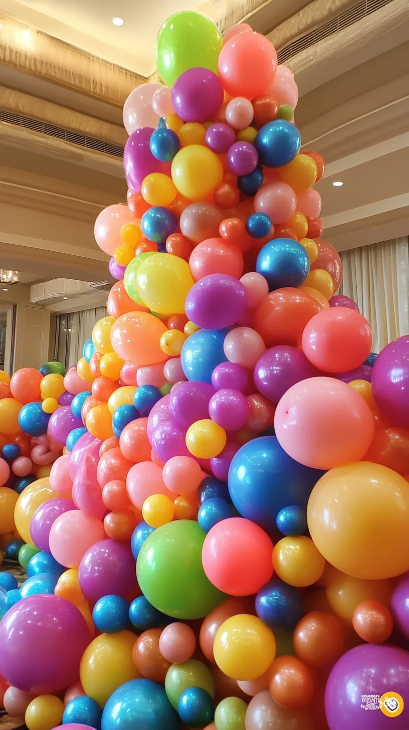 Vibrant Balloon Installations: Bringing Whimsy and Joy to Any Space