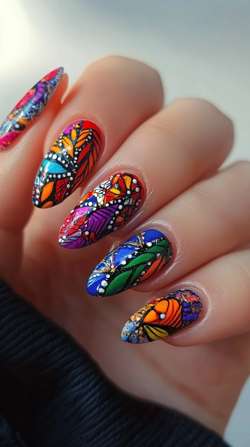 Vibrant Floral Art: Unleash Your Creativity with Stunning Nail Designs
