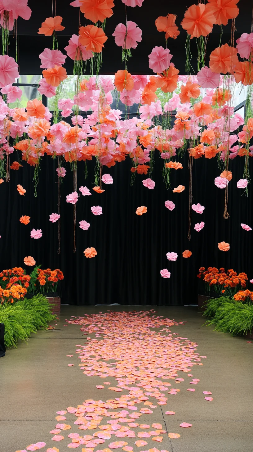 Vibrant Floral Fantasy: Transform Your Space with Lush Blooms