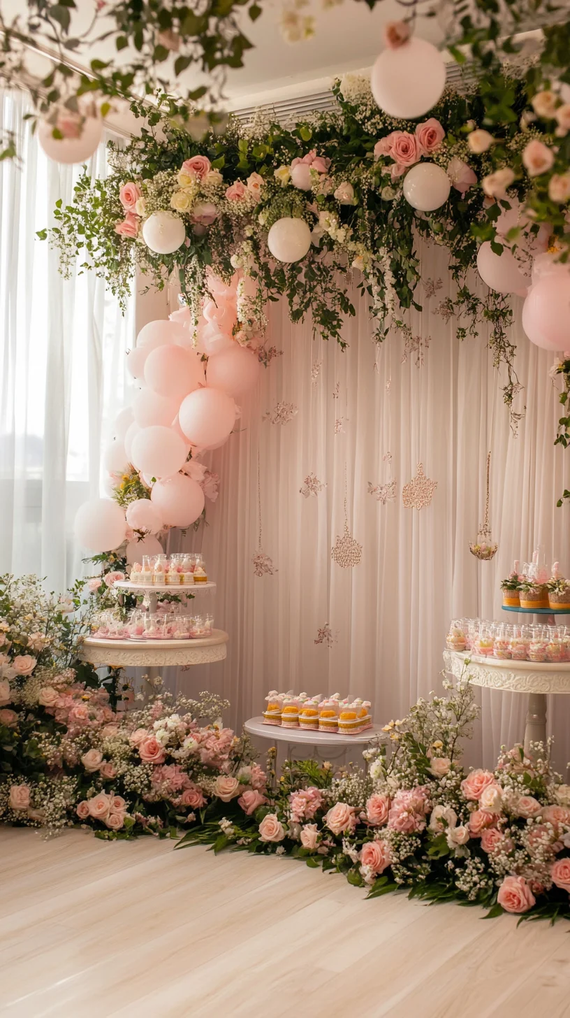 Whimsical Elegance: Transform Your Space with Romantic Floral Decor