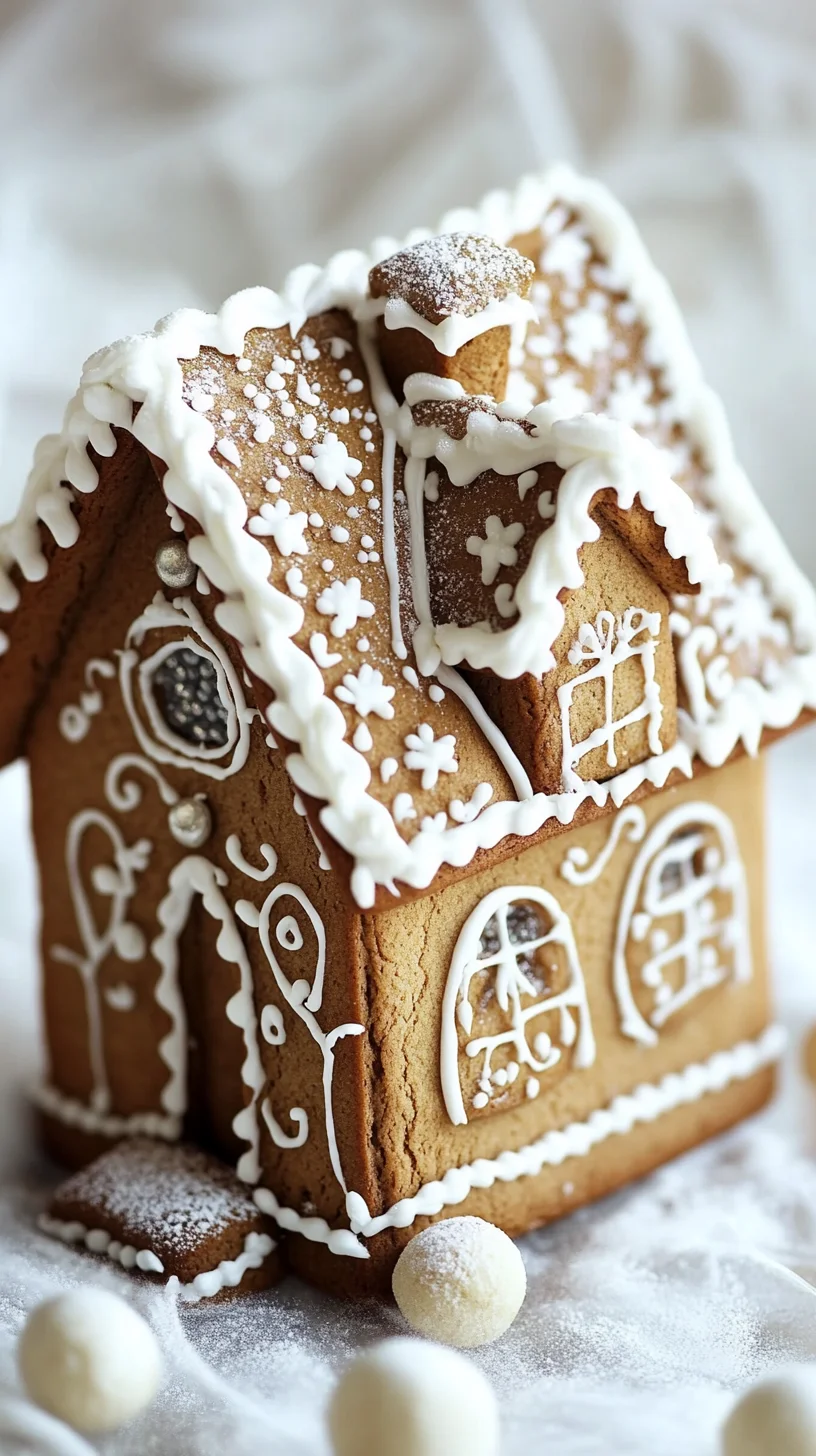 Whimsical Gingerbread Charm: A Delightful Touch for Festive Home Decor