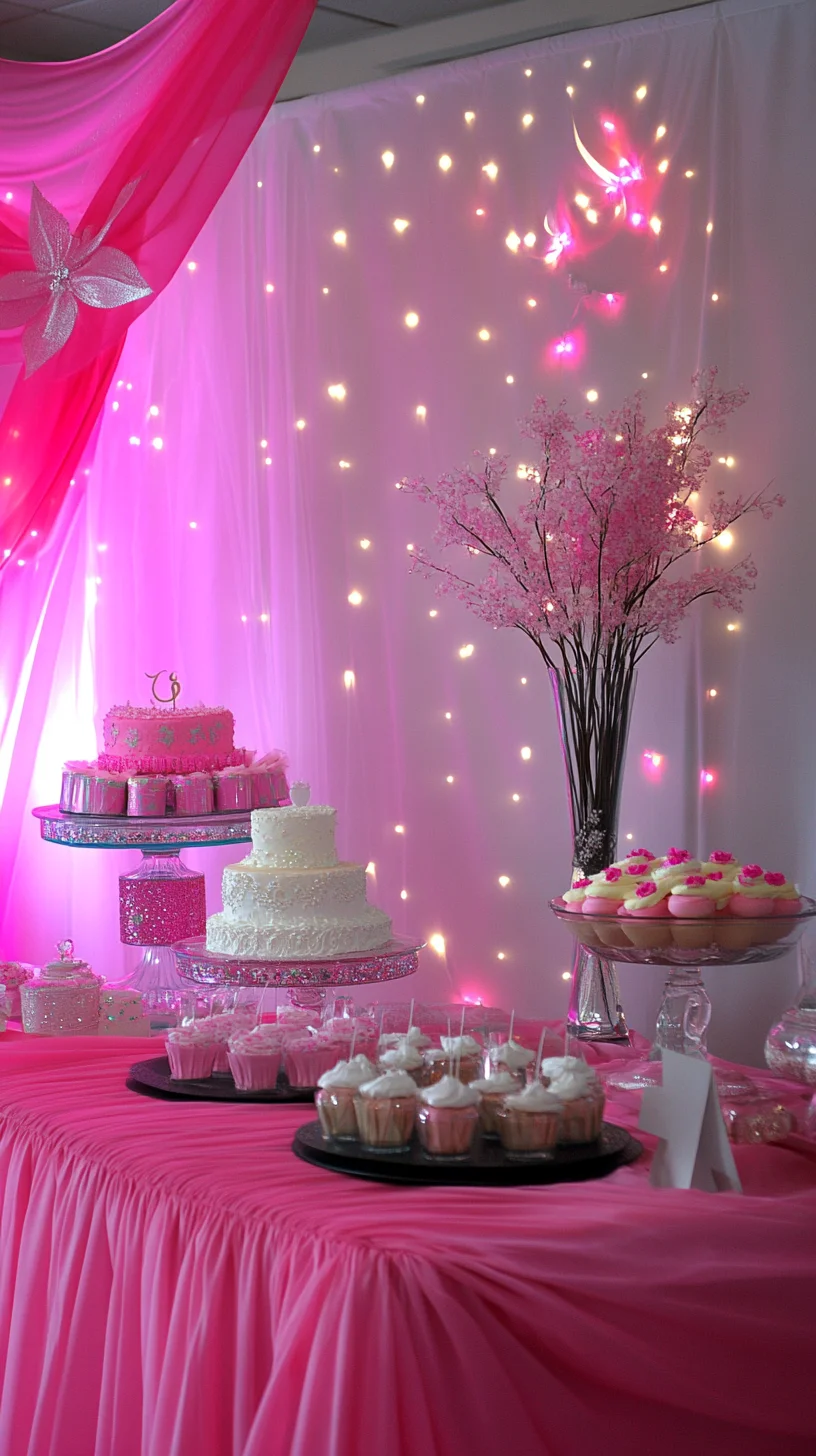 Whimsical Pink Paradise: Elevate Your Celebration with Enchanting Decor