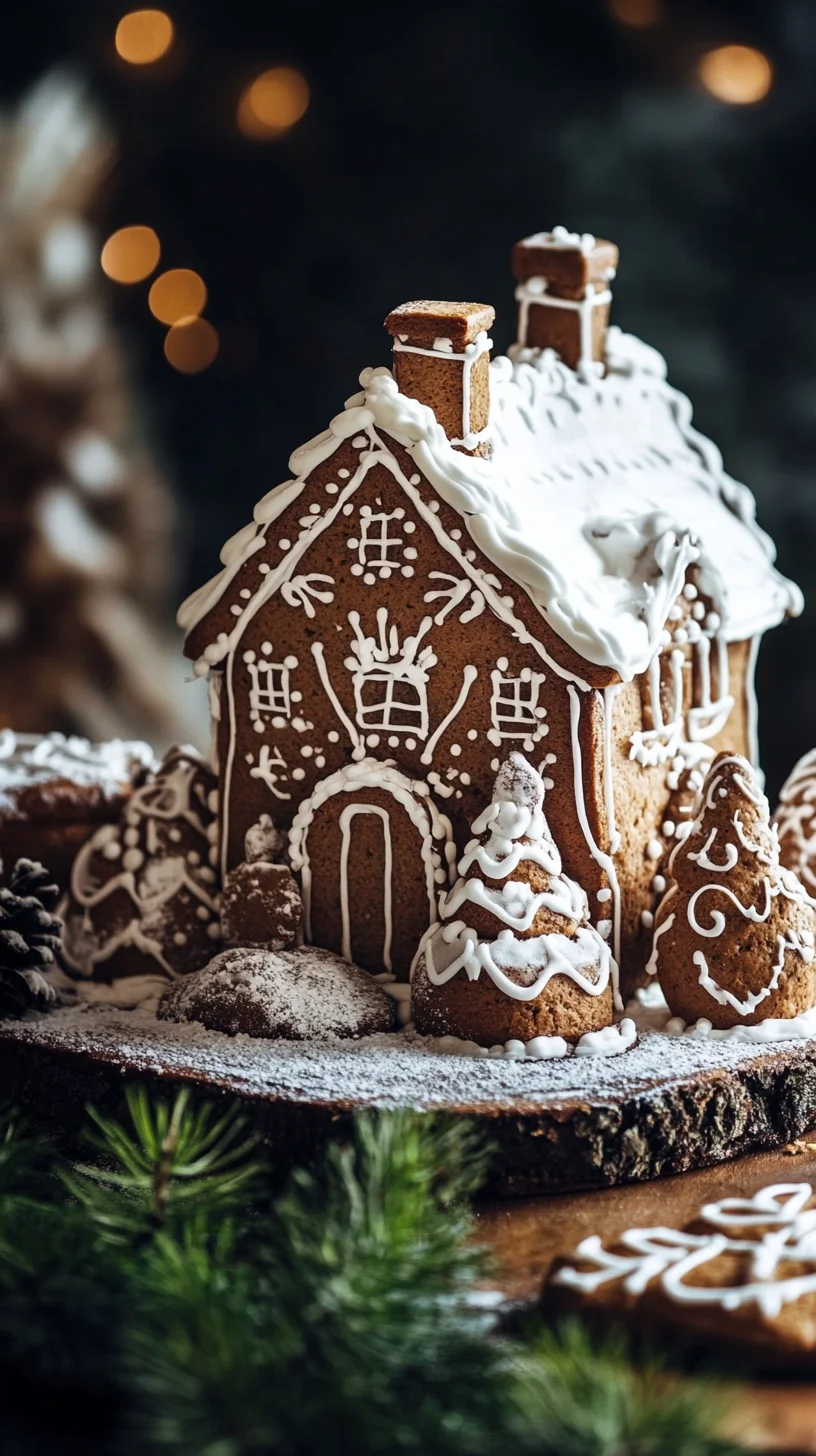 Whimsical Wonderland: Embrace the Charm of Gingerbread-Inspired Decor