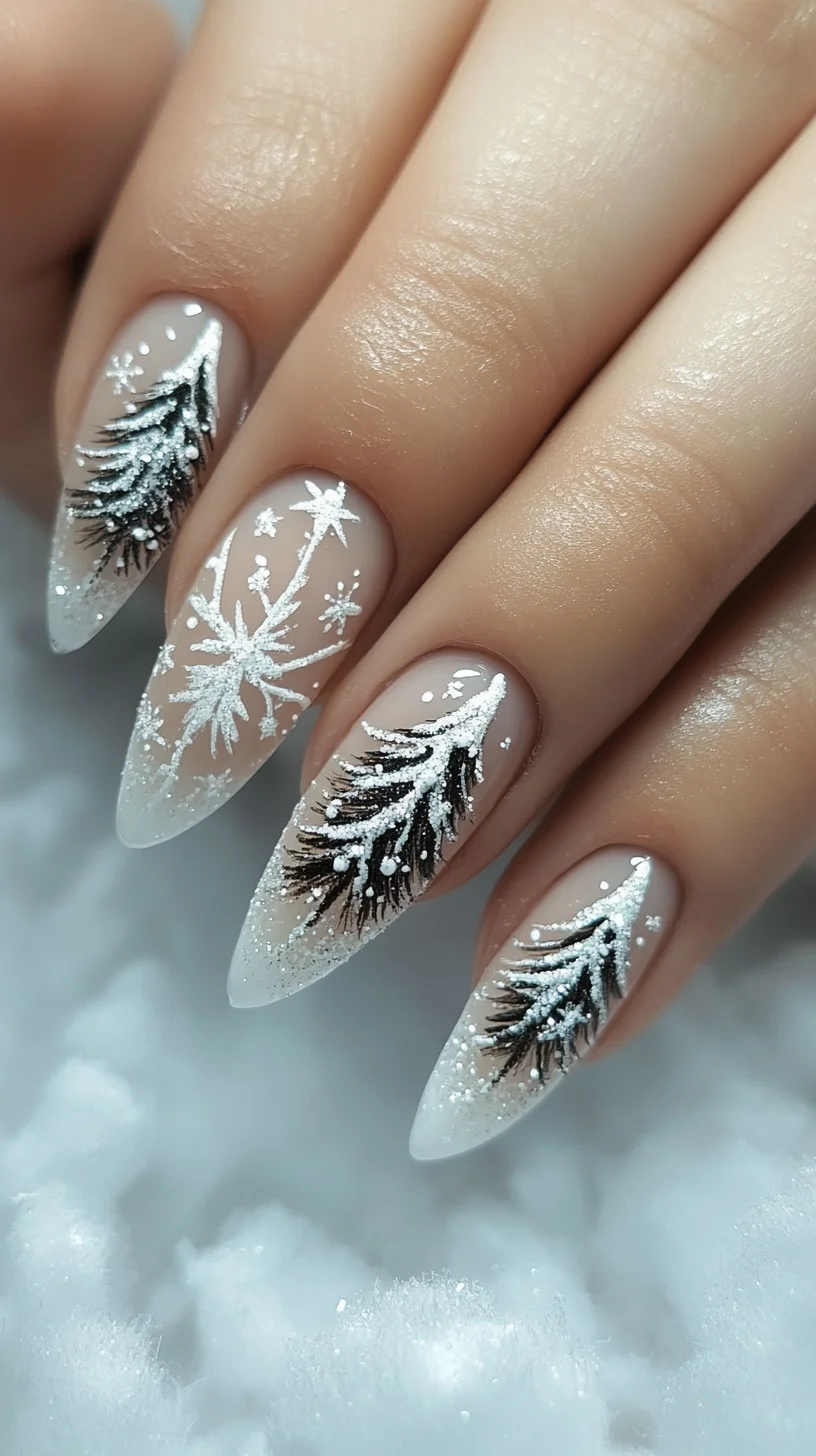 Winter Wonderland Nails: Embrace the Beauty of Frosted Forest Designs
